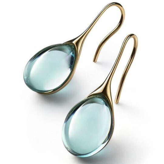 Crystal Teardrop Earrings for Women