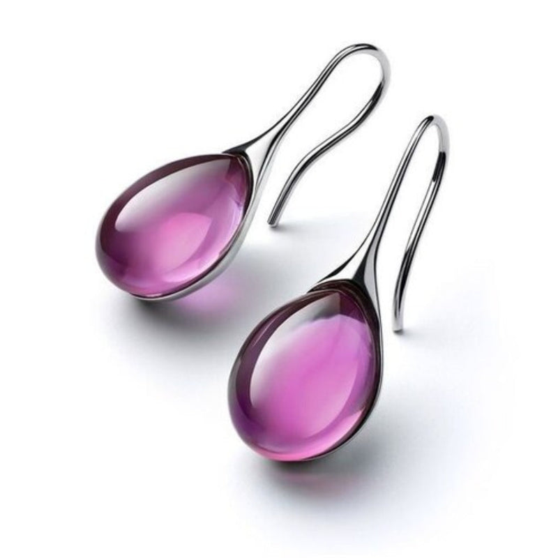 Crystal Teardrop Earrings for Women