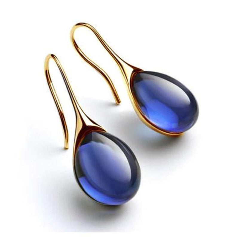 Crystal Teardrop Earrings for Women